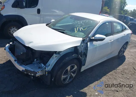 2020 Honda Civic Lx z USA, uszkodzony, nr VIN 2HGFC2F6XLH537453